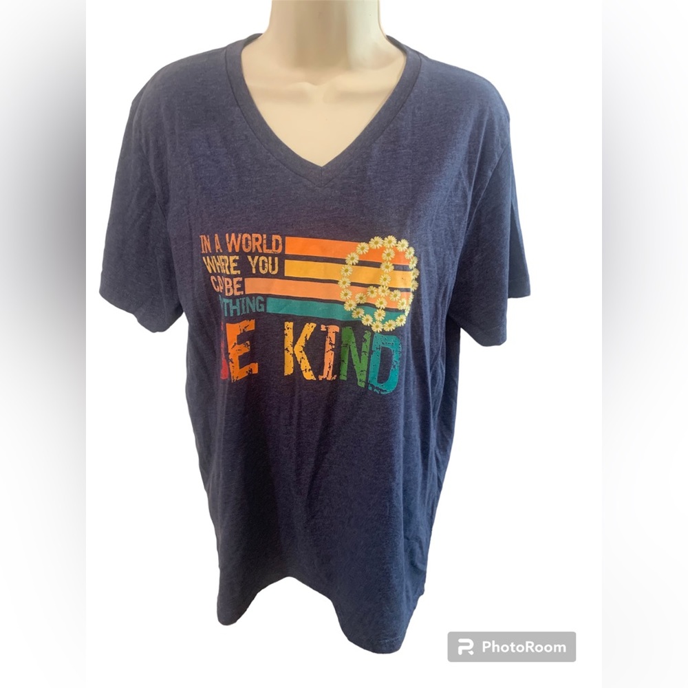 In a world where you can‎ be anything be kind Shirt women possible large. No tag